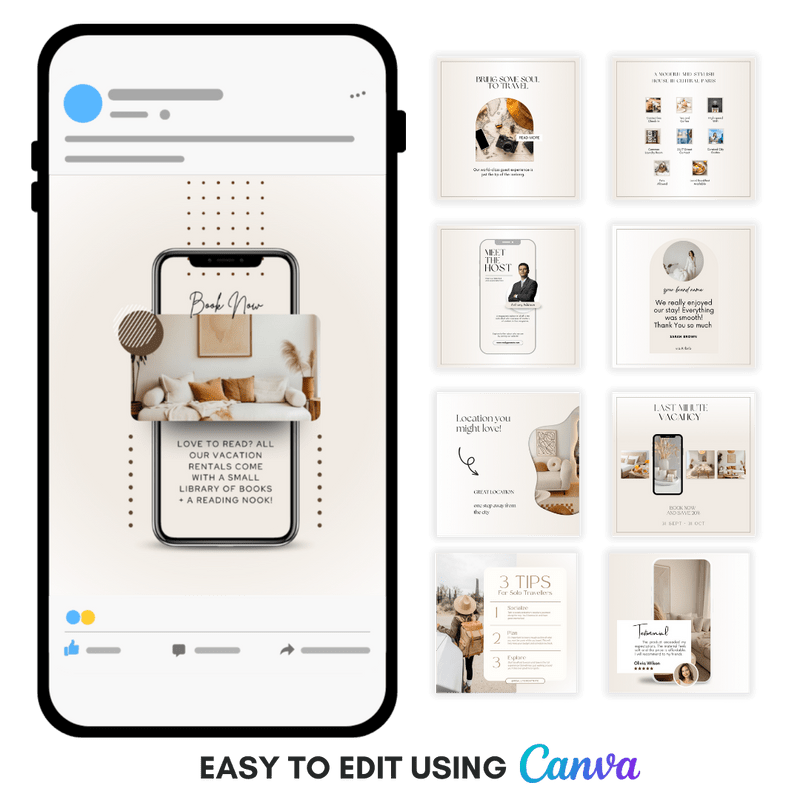 +80 Social Media Templates - Hostboost